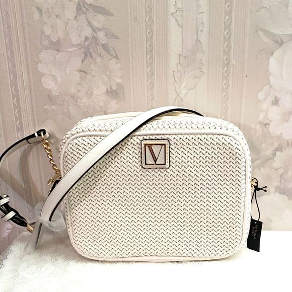 Victoria's Secret Crossbody Bag White - Picture 1 of 4
